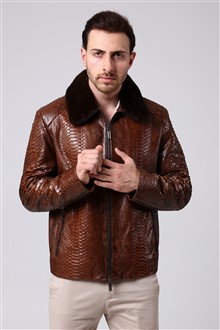 Man Leather Jackets EPC2473-65SB