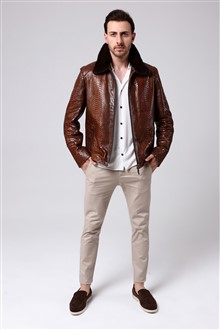 Man Leather Jackets EPC2473-65SB