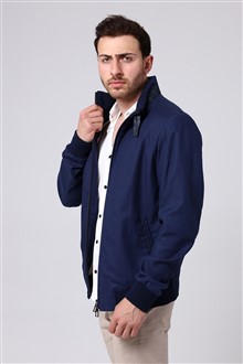 Man Wear Linen Coats Crocodile Parts EPC4003-STSB
