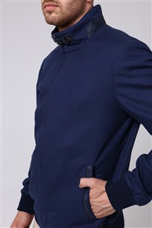 Man Wear Linen Coats Crocodile Parts EPC4003-STSB